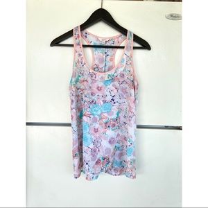 Candie’s Summer Floral Racerback Top